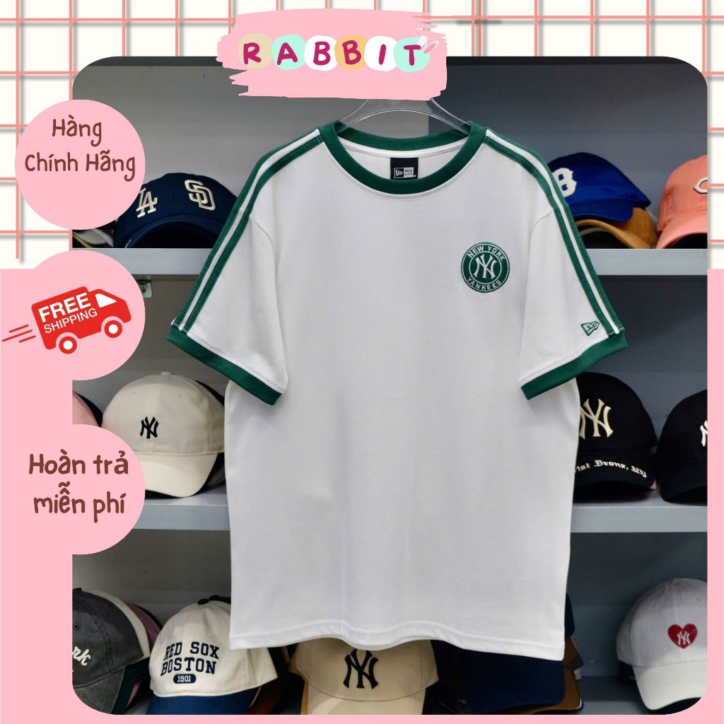 Genuine New Era Ny White Round Logo T-shirt CODE: 15488798 | Rabbit