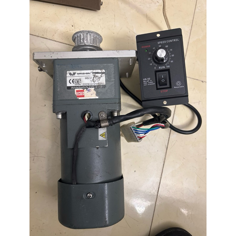 Ac 220v deceleration Motor 90GF-10-H 1/10 (140 RPM) (with speed ...