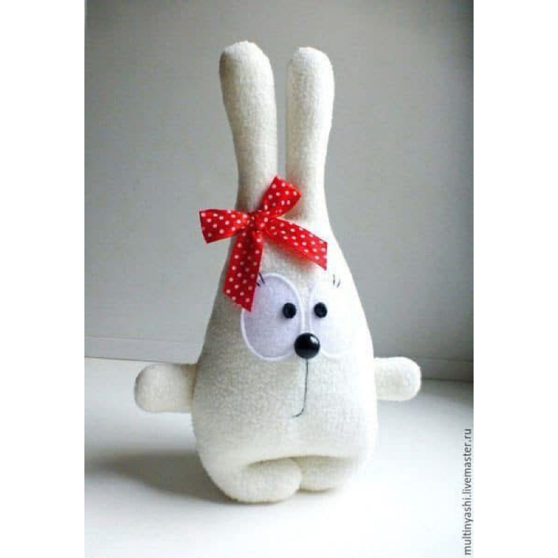 Paper cutting - paper drawing for sewing teddy bear. HOLA rabbit bear ...