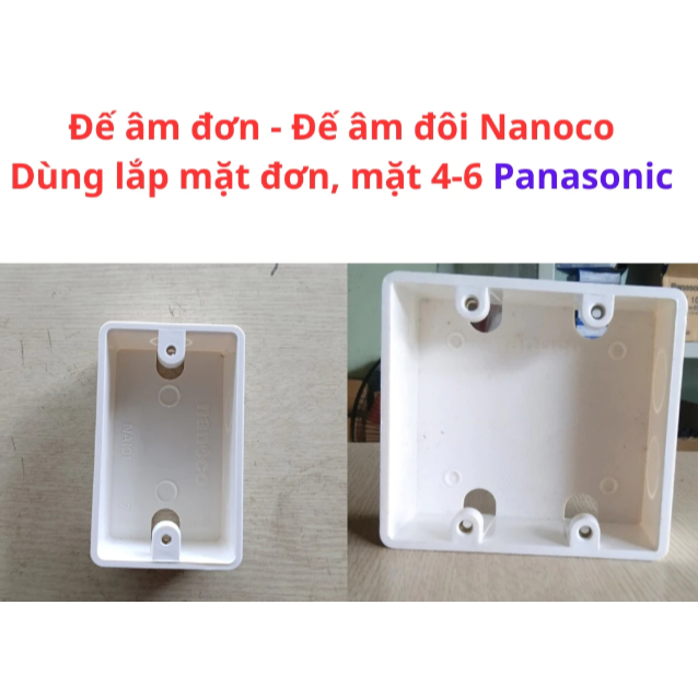 Single recessed base NA101, double recessed base NA102 Nanoco, Used to ...
