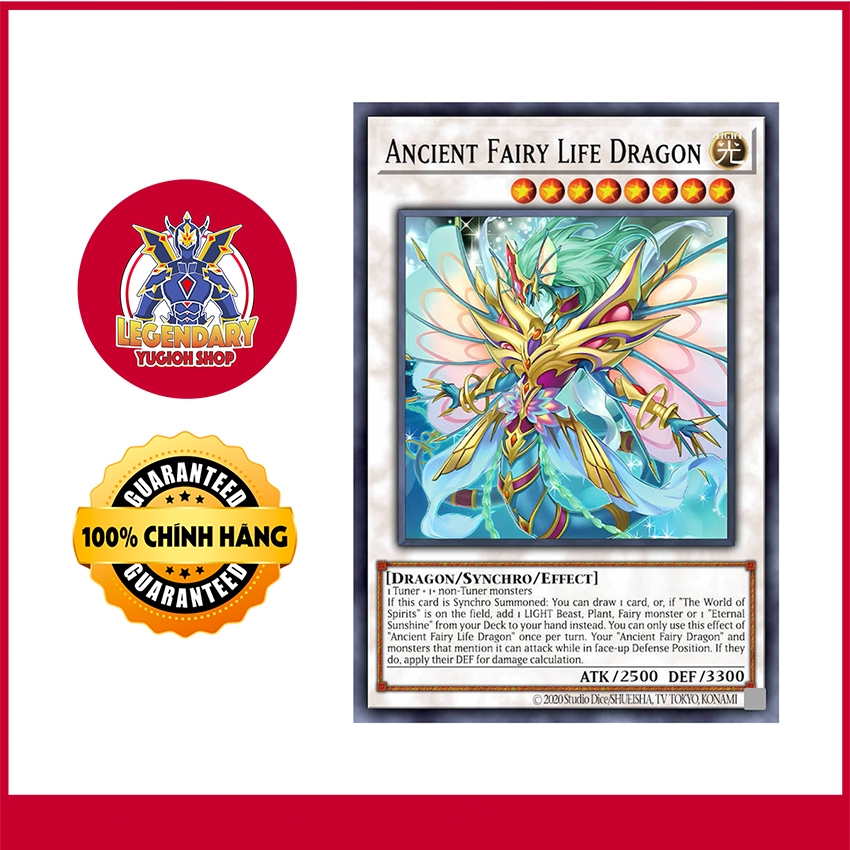 [Original Yugioh Card] Ancient Fairy Life Dragon Shopee Malaysia