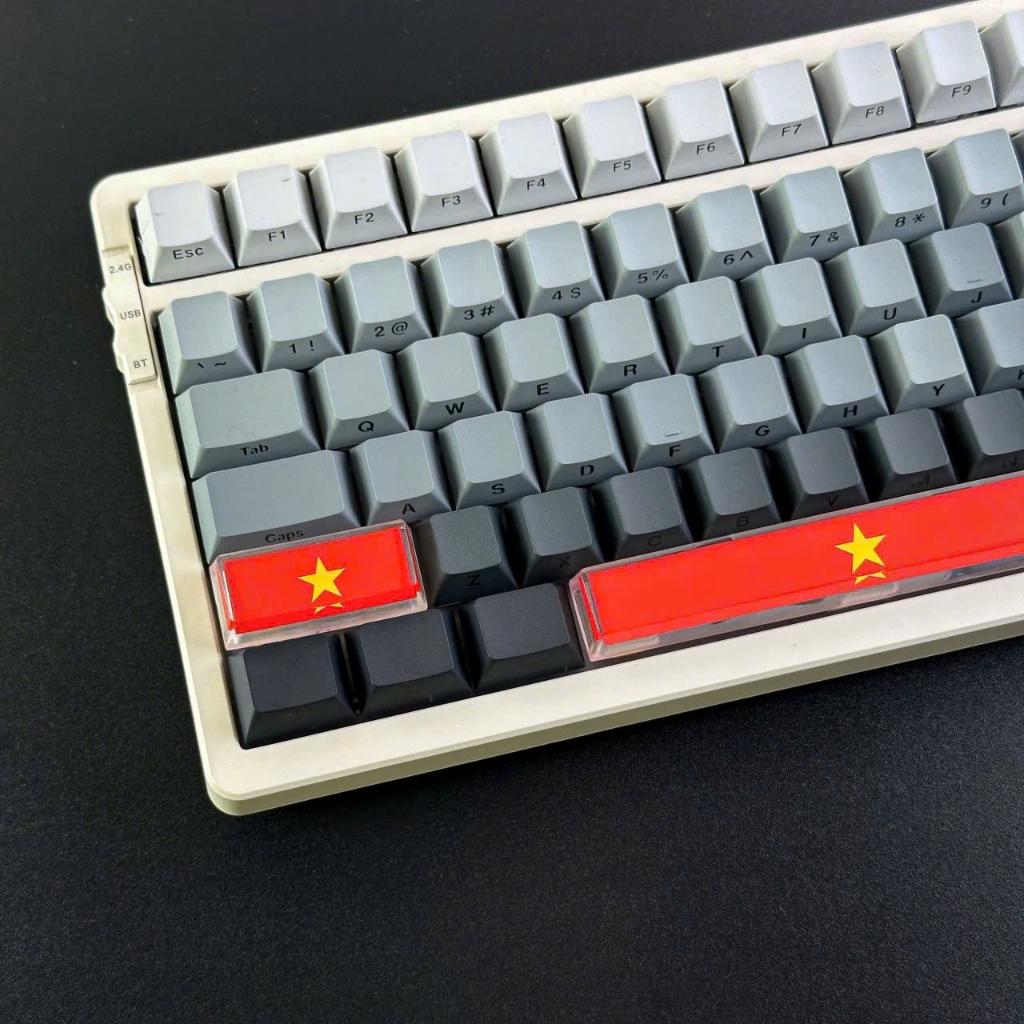 Vietnam national flag keycap, Party flag mechanical keyboard push ...