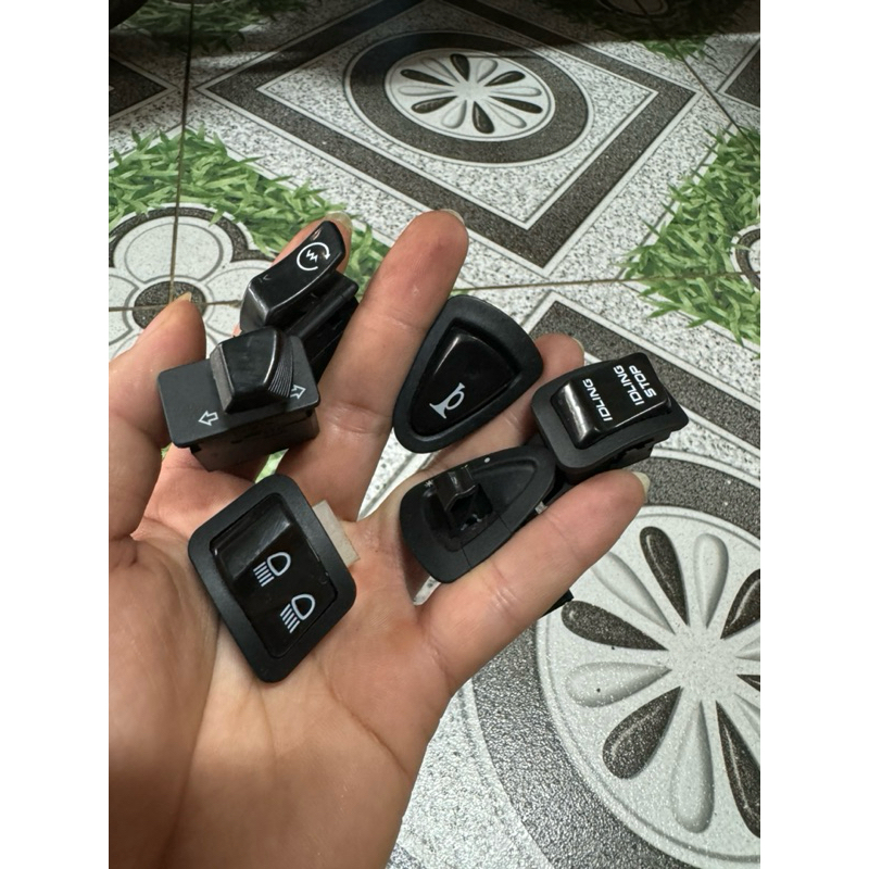 Airblade,sh mode,lead,vision smartkey lock switch button combo | Shopee ...