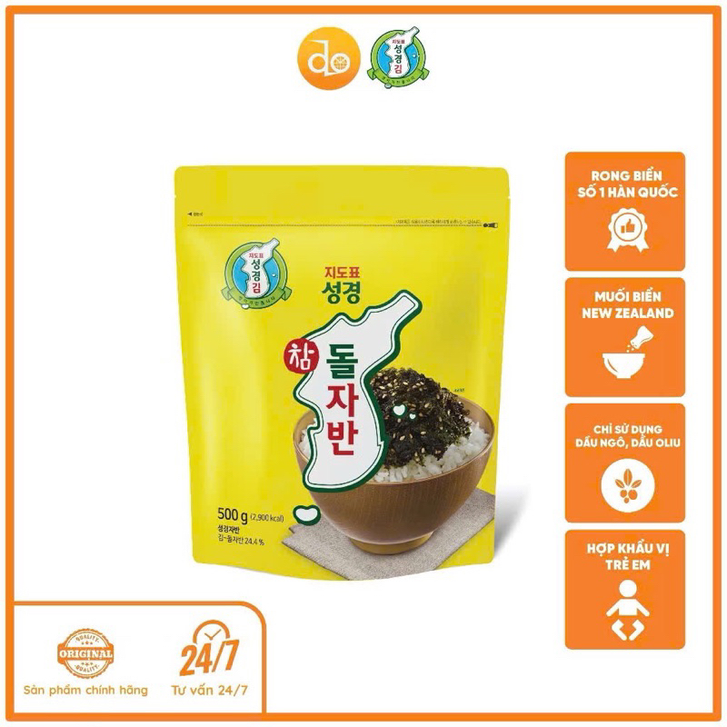 [GENUINE] Korean calcium seaweed, delicious and nutritious Sung Gyung ...