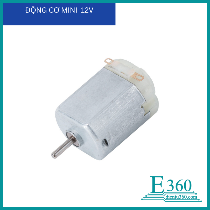 12v Mini Motor - Powerful, Durable, Versatile | For DIY, Robots, Models ...