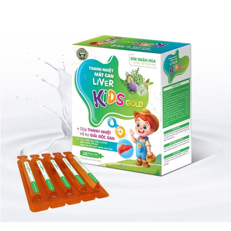 Liver KIDS GOLD heat-clearing, LIVER-cooling syrup - reduces rashes ...