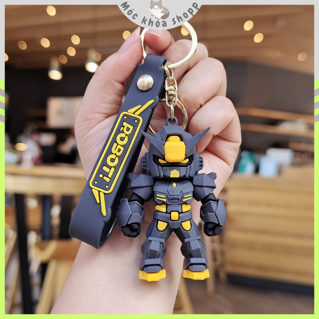 Super Vip Gundam Robot Keychain – Mecha, Transformers, Cute, Cool, Gift ...
