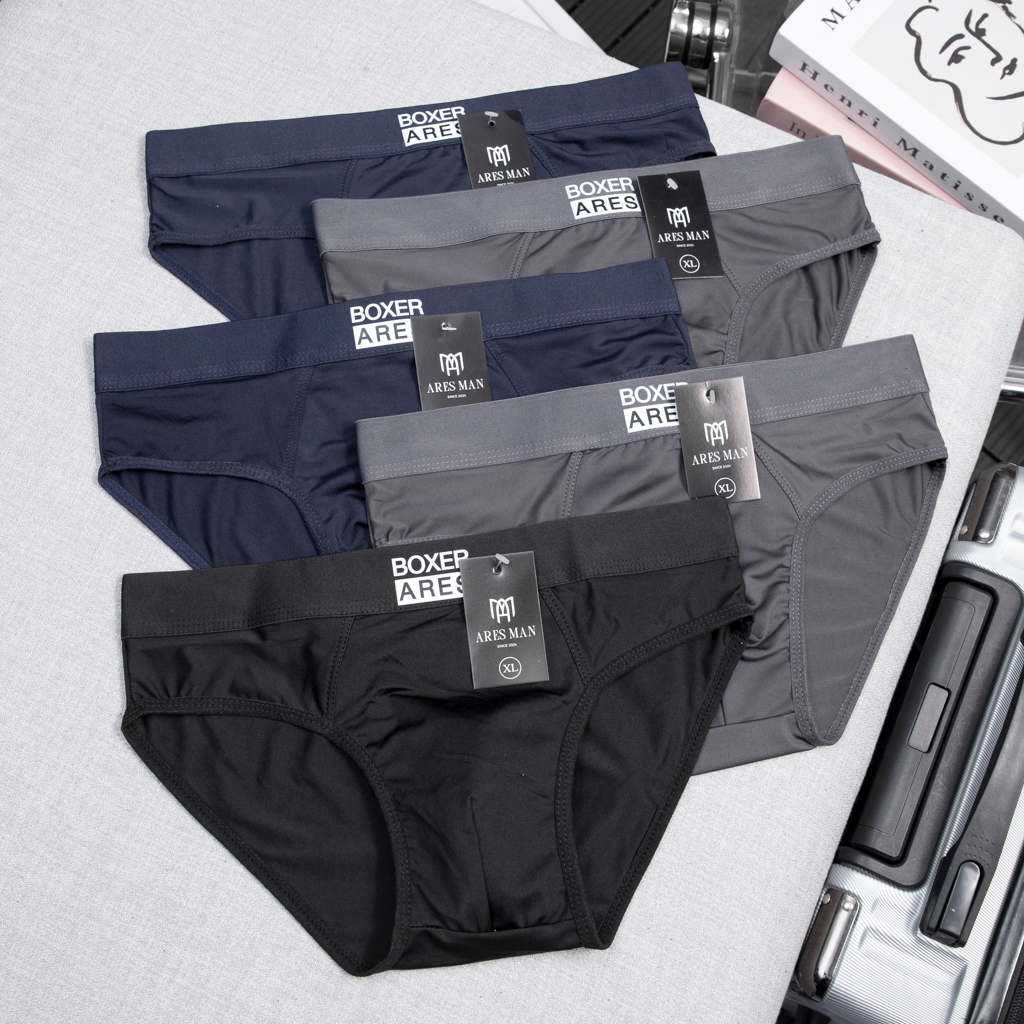 Men's underwear, men's triangle briefs made of soft, smooth, super cool ...