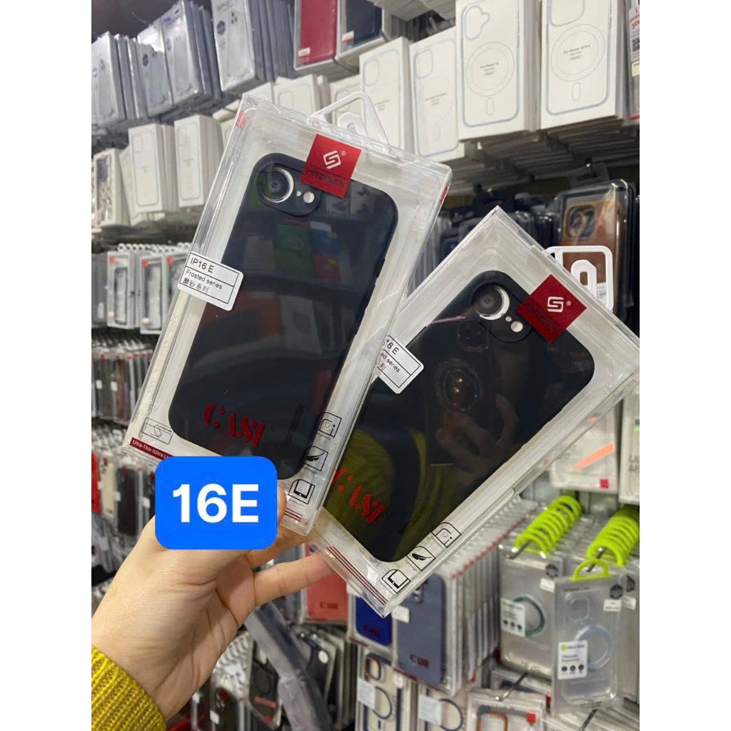 Kst Design black anti-fingerprint case for iPhone 16E | Shopee Malaysia
