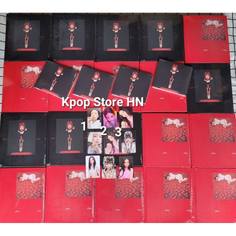 Available - Jennie 1st Studio Ruby Album, photocard | Shopee Malaysia