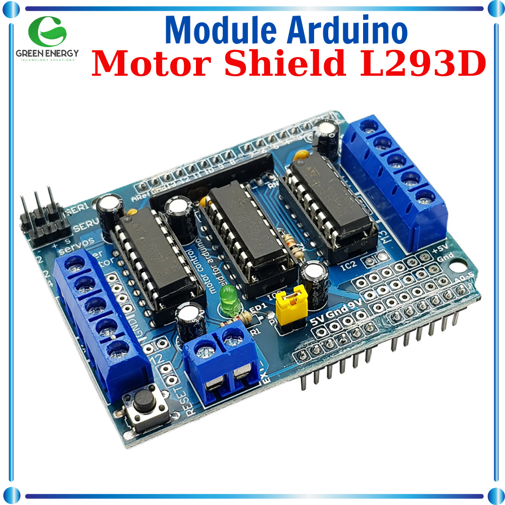 Arduino Motor Control Shield Module L293D | Shopee Malaysia