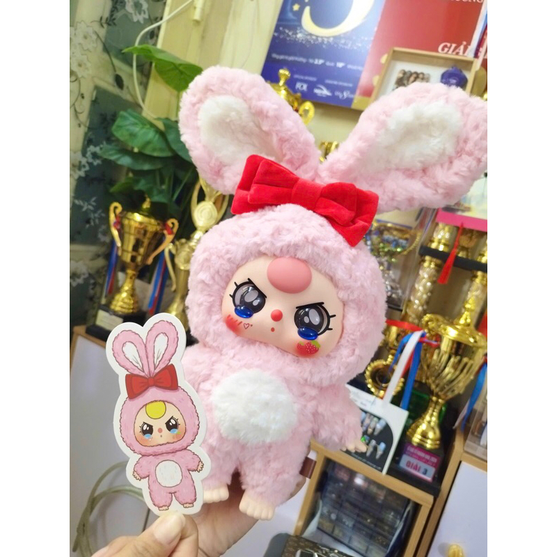 Pass rabbit 400% V1 baby three (opened box and card) | Shopee Malaysia