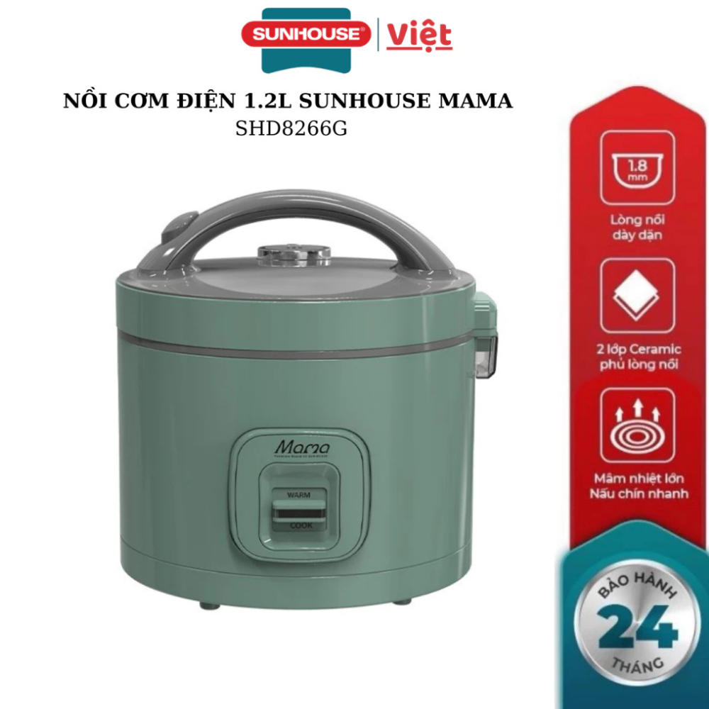 (genuine)SUNHOUSE MAMA SHD8266G 1.2L ELECTRIC RICE COOKER - | Shopee ...