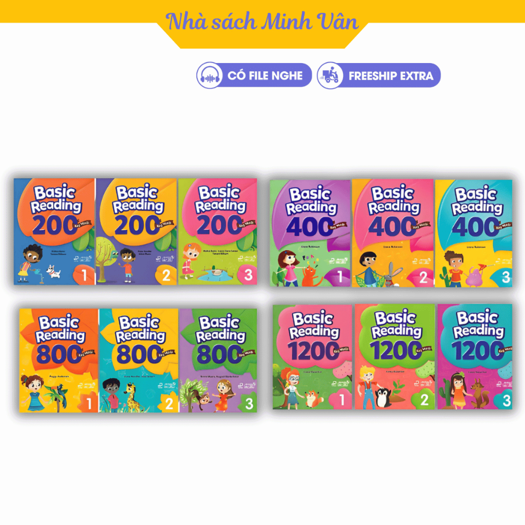 Book - Basic reading student book - color printing - with audio file ...