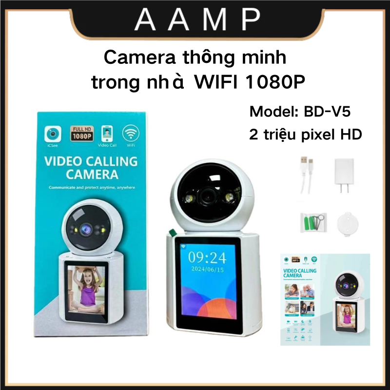 Smart indoor WIFI 1080P surveillance Camera with C30 screen - live ...
