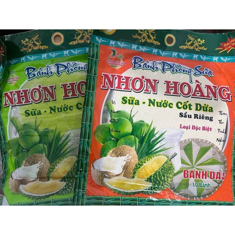 5 bags of milk puffs - Nhon Hoang coconut milk - 400g | Shopee Malaysia