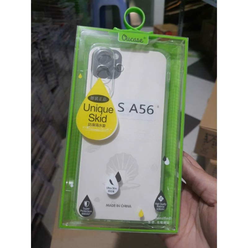 Silicone case in ou case for samsung A56 5G protects the camera super ...