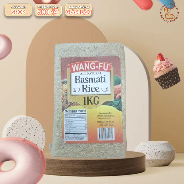 Indian Basmati Rice Wang-fu 1KG | Shopee Malaysia