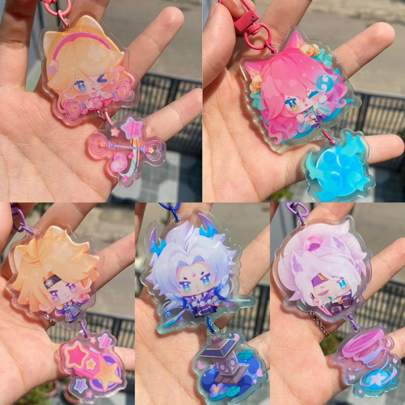 League of Legends 5-3cm chain keychain League of Legends (many models ...