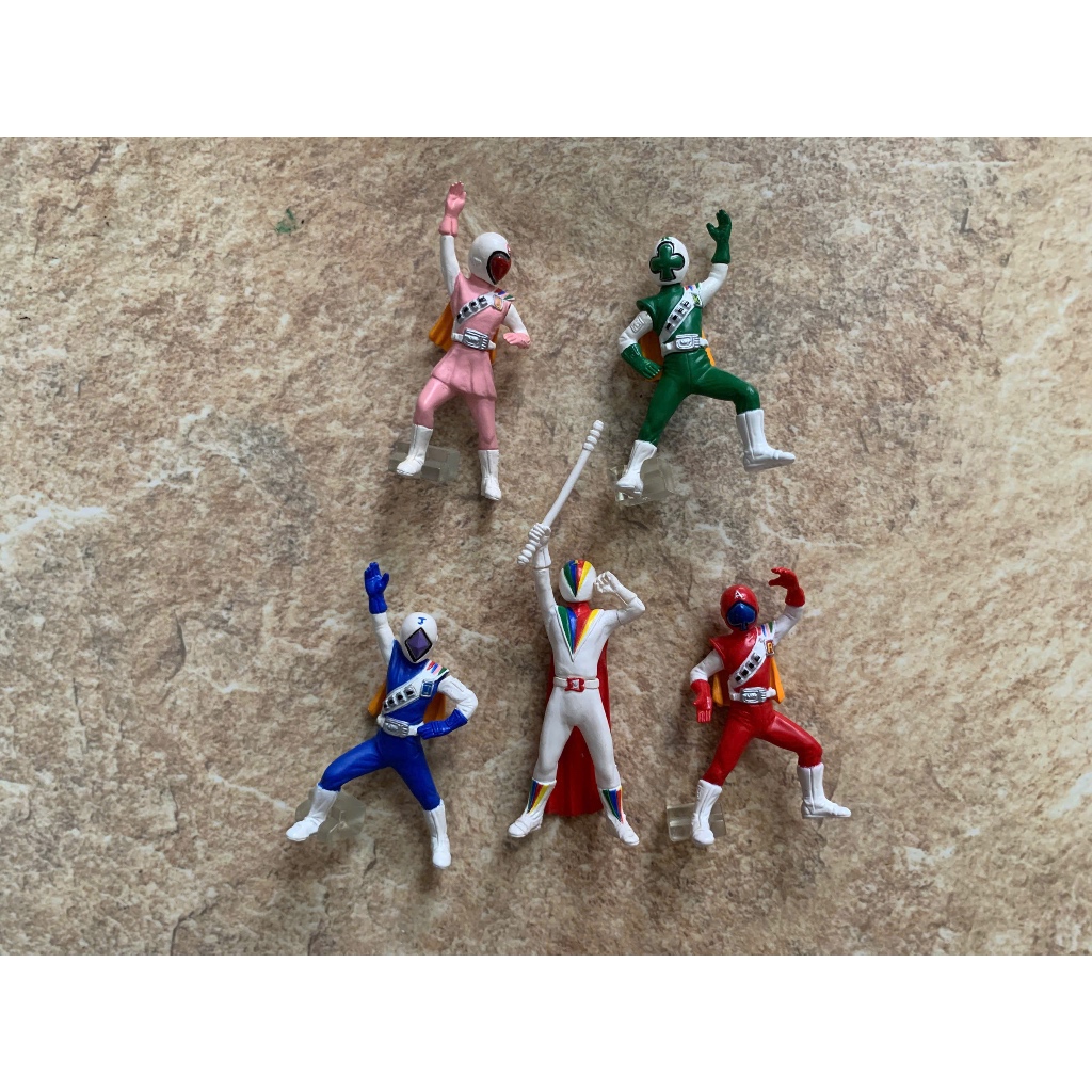 Chara Egg 3 Sentai Goranger & JAKQ & Battle Fever J - Superman Mini ...