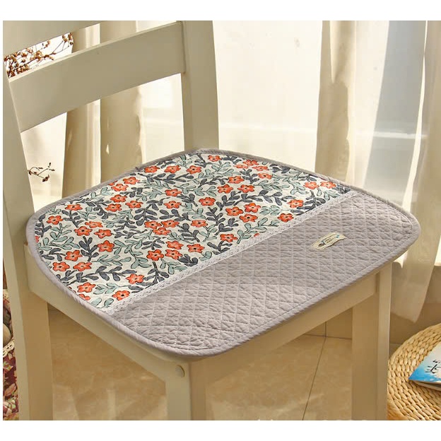Vintage style thin chair liner size 45x47cm (with tie) | Shopee Malaysia