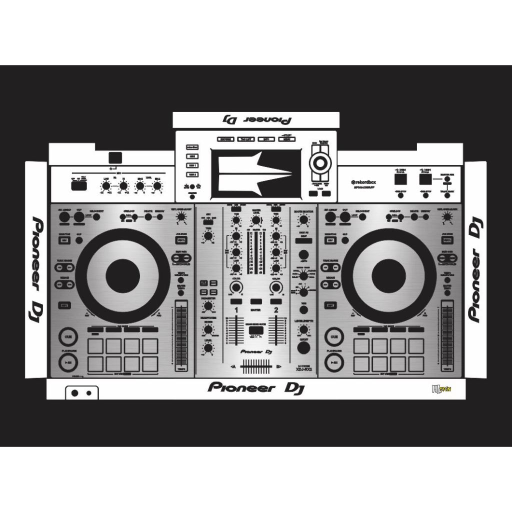 [ Express ] DJ Limited XDJ Desk Sticker Skin - RR/RX/RX2/RX3 | Shopee ...
