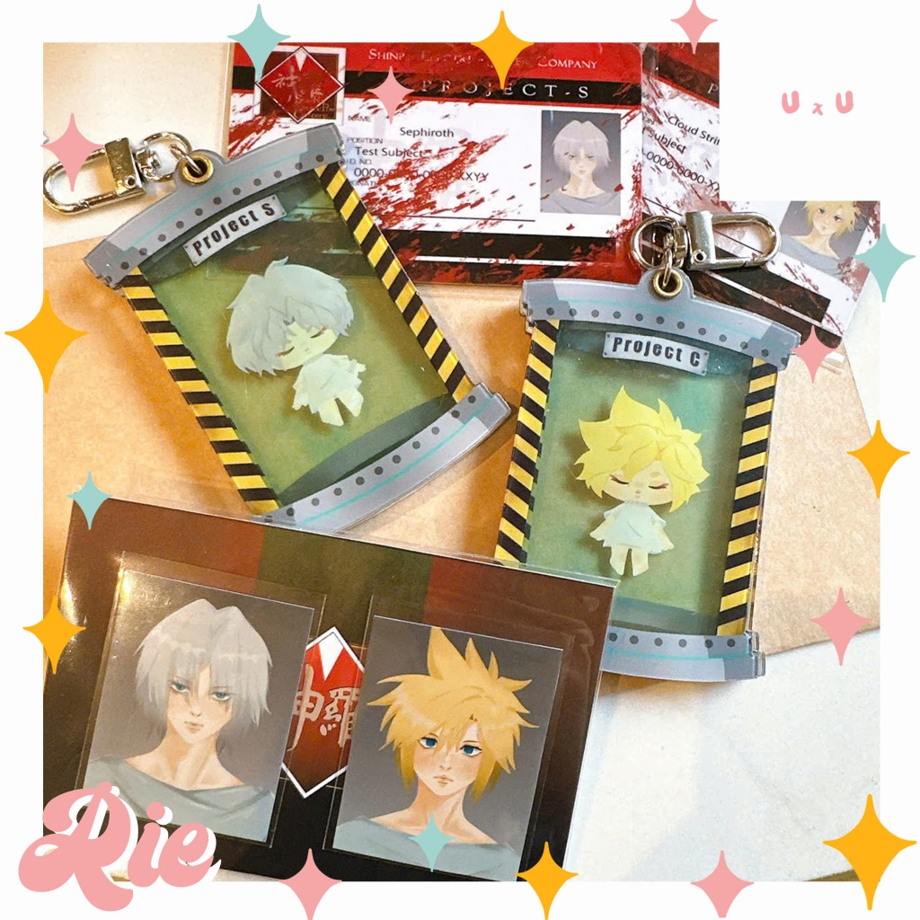 RIE | Final Fantasy 7 3-layer Key | Shopee Malaysia
