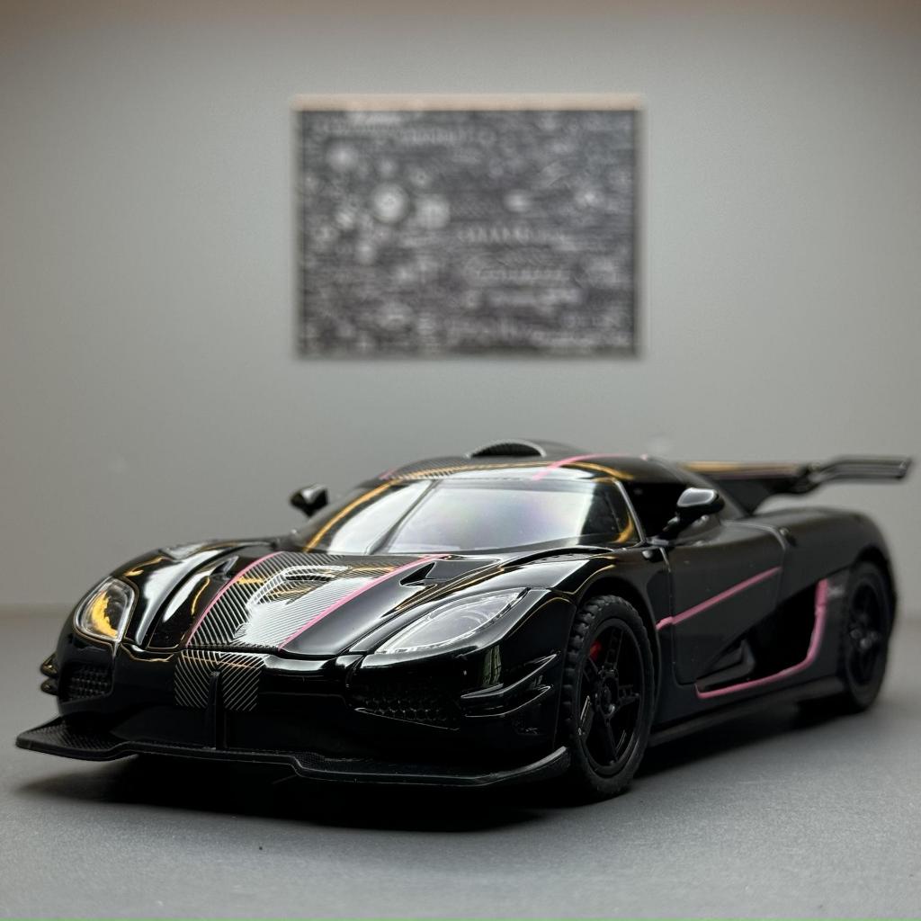 Kenigsegg ONE1 1:32 scale car model with metal lights and sounds and ...