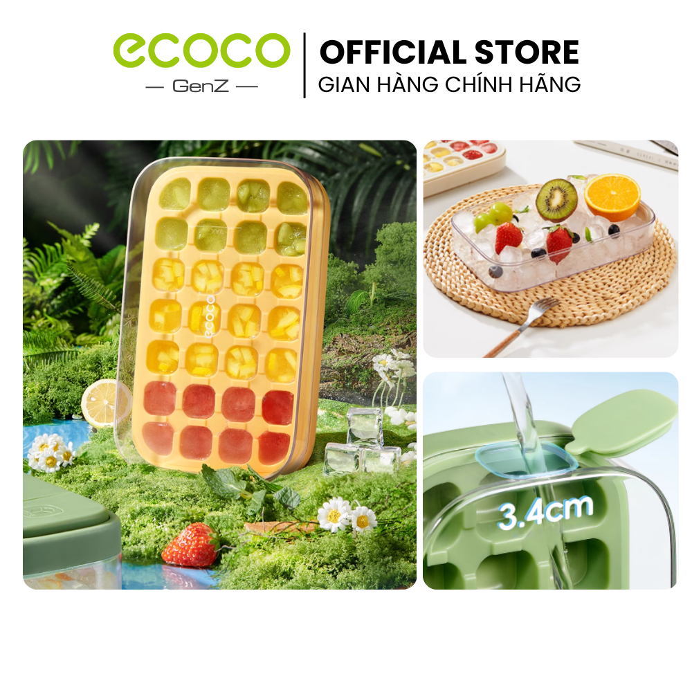 New generation ECOCO smart refrigerator ice tray box with 21 and 28 ...