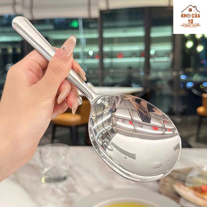Soup ladle, Perforated ladle, Thick Korean stainless steel ladle, 18/10 ...
