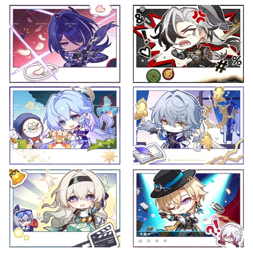 Honkai Star Rail character card photo - chibi (rounded corners ...