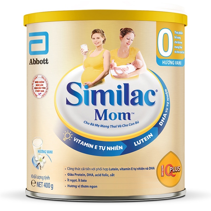 Similac Mom IQ Plus Milk Powder Vanilla Flavor 400g/ 900g | Shopee Malaysia