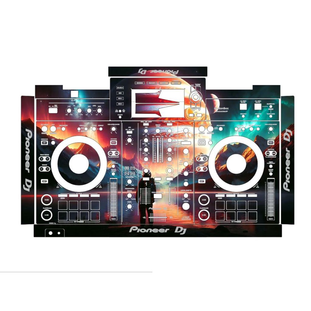 [ Express ] DJ Desk Sticker Skin (PHG220) (XDJ RR / RX / RX2 / RX3 / XZ ...