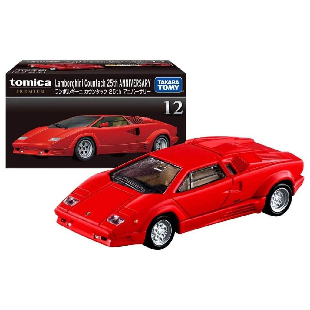 Tomica Premium Lamborghini Countach 25th Anniversary No.12 supercar ...
