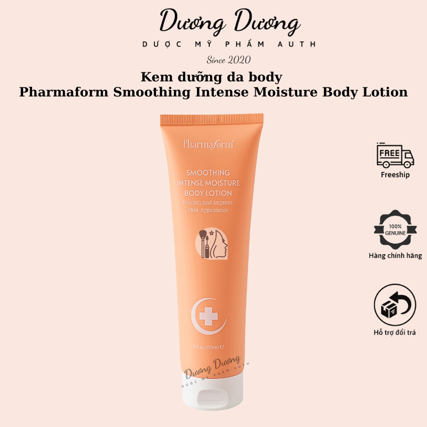 Pharmaform Smoothing Intense Moisture Body Lotion for skin care, acne ...