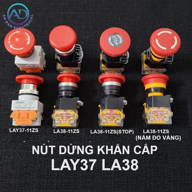 22mm Emergency STOP Button, Emergency STOP Push Button D22 LAY37-11ZS ...