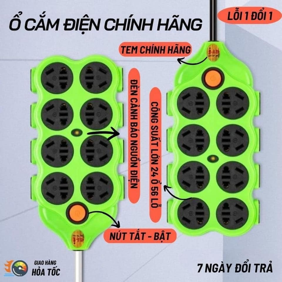 Smart 56-hole multi-function electrical outlet with high-quality anti ...