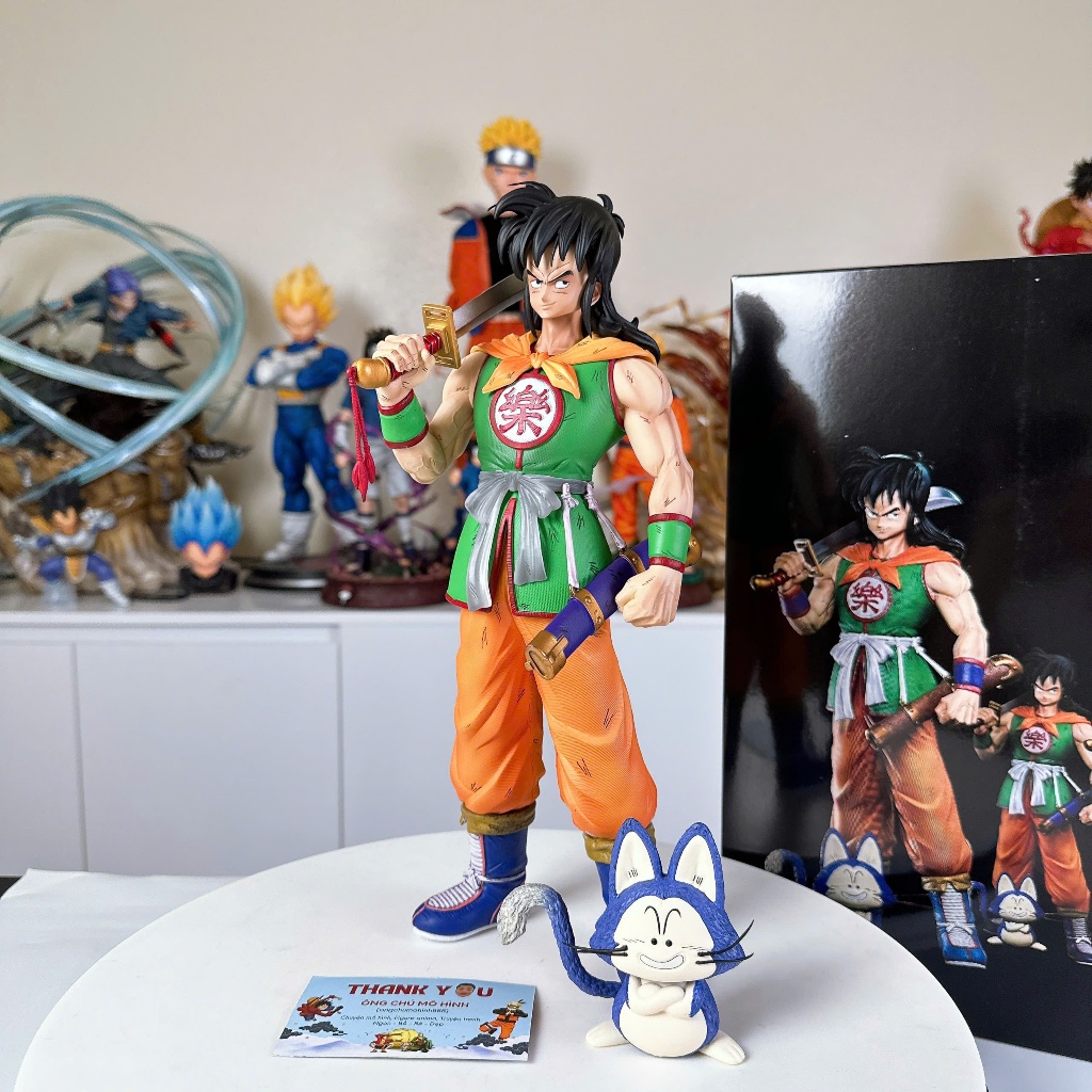 Yamcha and Puar Cat Model 33cm in Dragonball Big and High Definition HH ...
