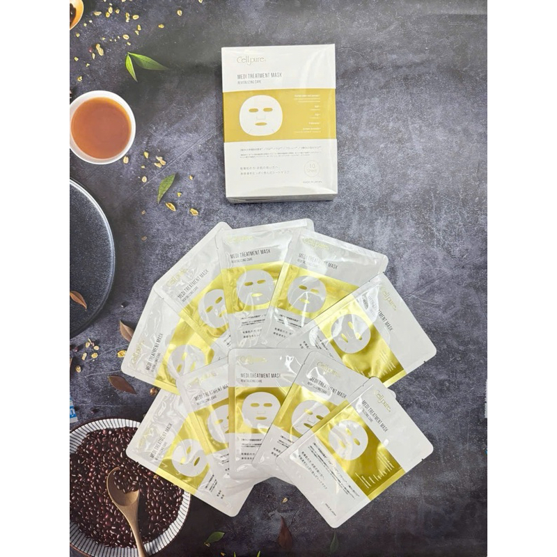 (DMN) Box of 10m Cellpure Medi Treat Mask restores radiance and shine ...