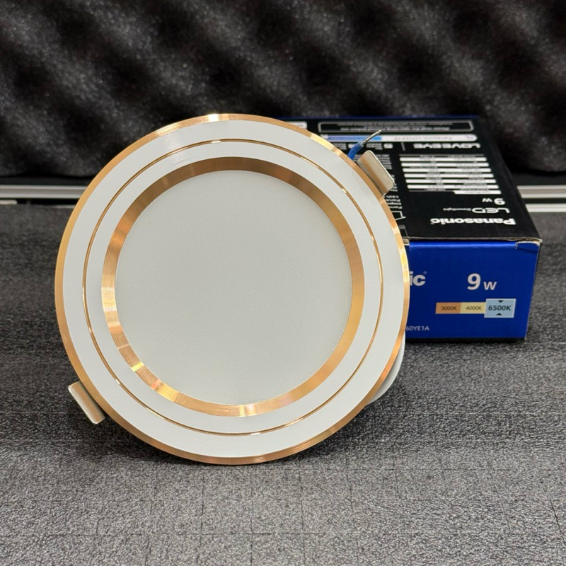 Panasonic Color Rim monochrome LED Ceiling Light with Gold and Silver ...