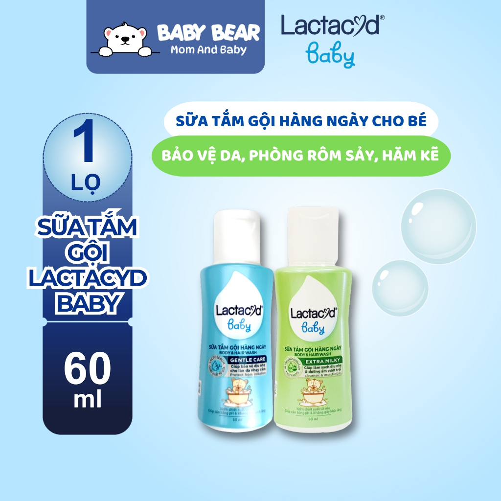 Daily Body Wash & Hair Wash Gentle Care Lactacyd BB Anti-heat rash for ...