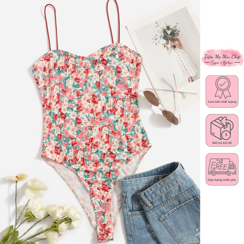 Bodysuit 2s with rose pattern (auth product) | Shopee Malaysia