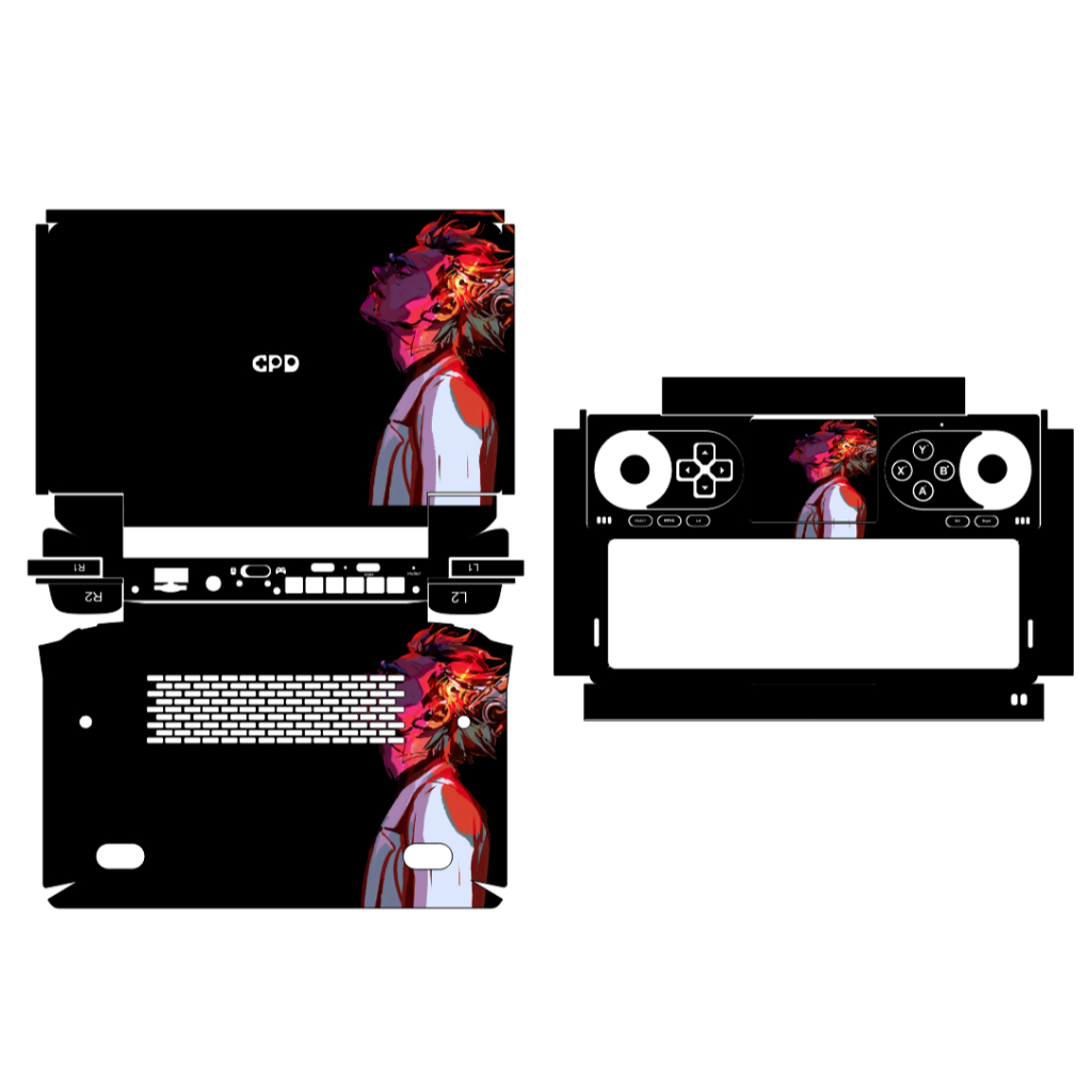Rick Sanchez Mini GPD sticker Skin looks on the universe (Rick and ...