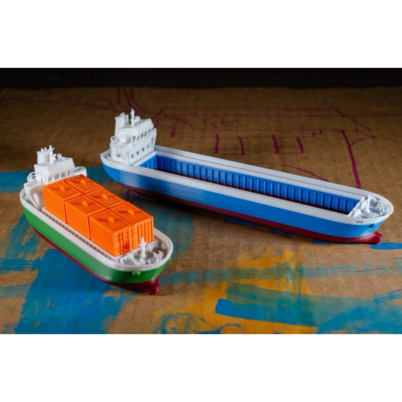 CO.S Boat Model [GENUINE - 3D PRINTED] for projects, marine port models ...