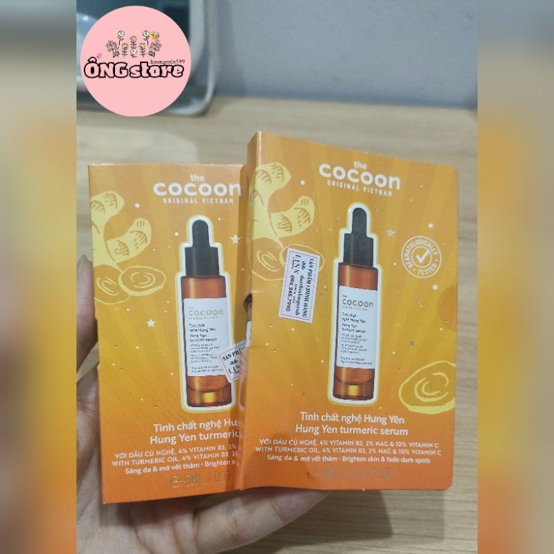 Sample of Hung Yen Cocoon C10 turmeric essence 5ml | Shopee Malaysia