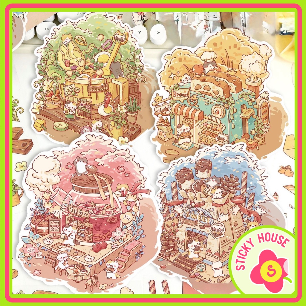 Chenpi Rose 3D stickers new model decorative stickers, 3D landscape ...