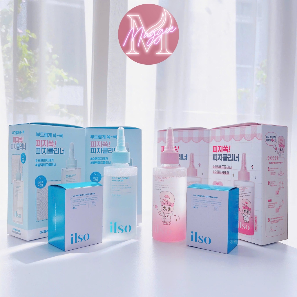ILSO Sebum Super Melting Serum Softener 150mL with Cotton Pad/ Ilso ...