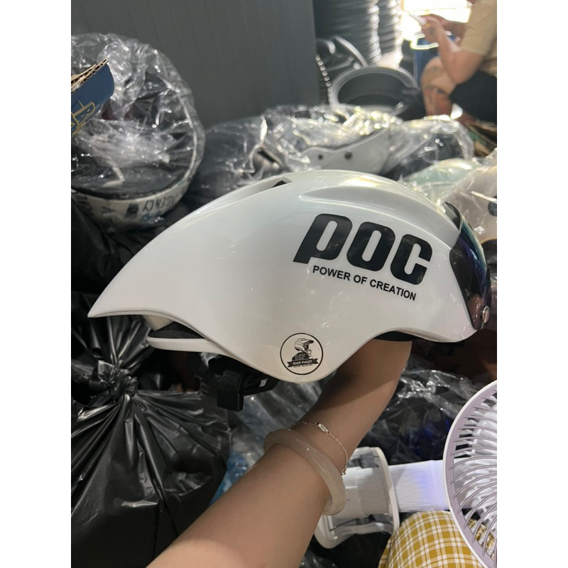 [Brand name] Genuine used poc pk01 sports helmet | Shopee Malaysia