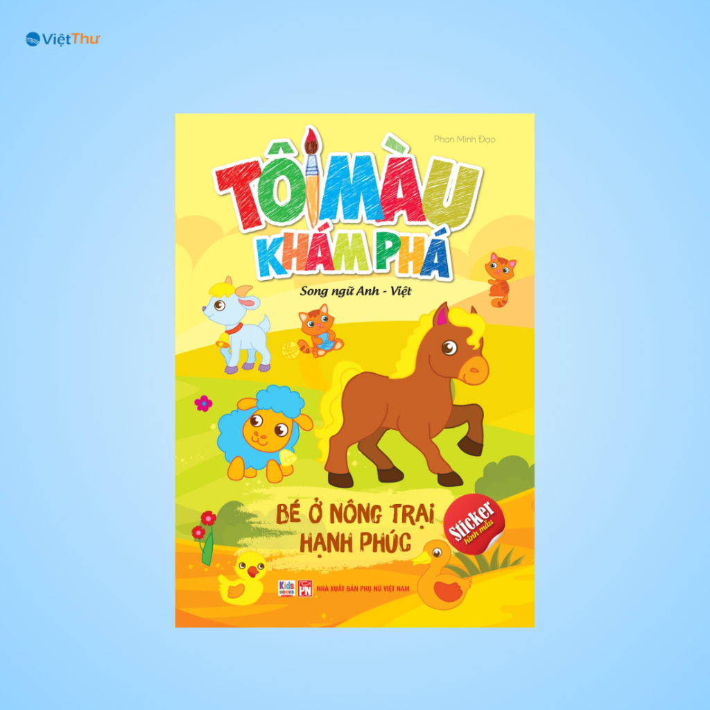English - Vietnamese Bilingual Book Coloring to explore - Children at a ...