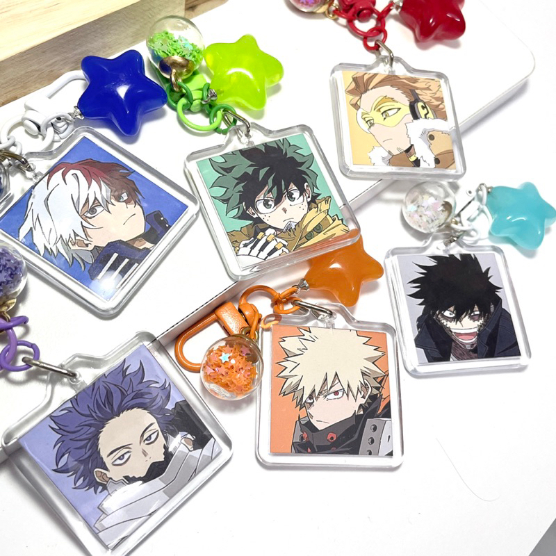 MHA keychain My Hero Academia anime charm star | Shopee Malaysia
